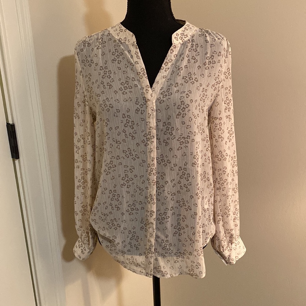 Banana republic blouse; button down